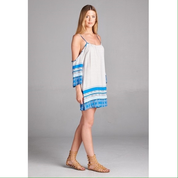 Open Shoulder Dress/Tunic - Picture 3 of 4